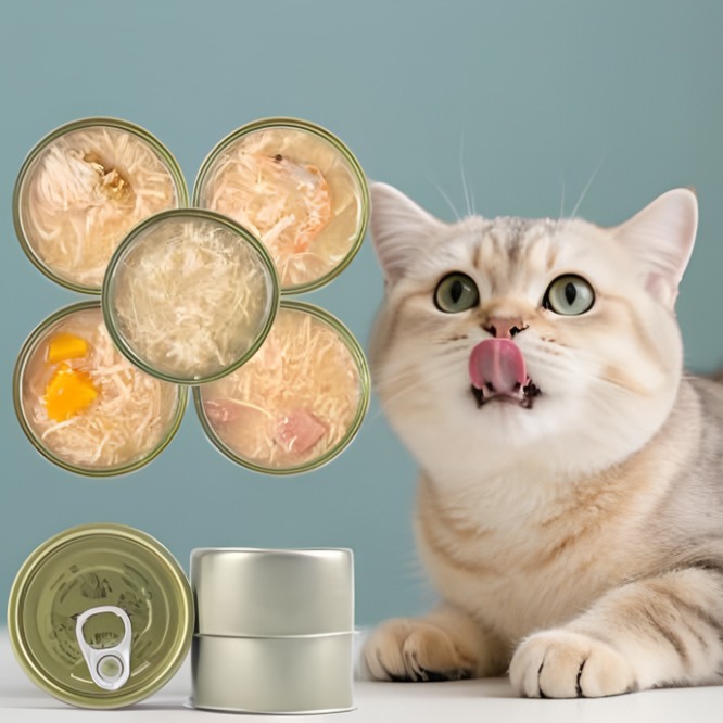 Cheese + Tuna Cat Can