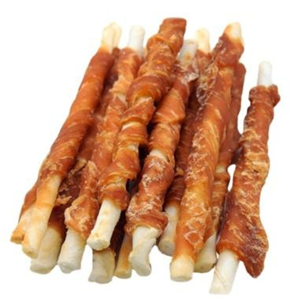 Chicken-wrapped Beef Hide