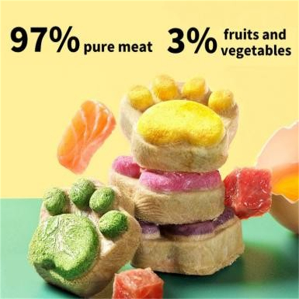 Freeze-dried Chicken & Fruit/Vegetables Cat Claw Cookies